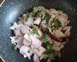 A picture of step 2 of Lemon Rice.