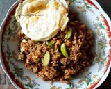 Foto langkah ke 5 dari resep Nasi Goreng Pete.