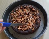 A picture of step 10 of Red velvet chocolate cake.