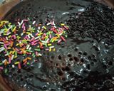 Foto langkah ke 9 dari resep Martabak manis dobel cokelat simpel tanpa mixer.