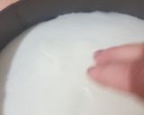 صورة لخطوة 4 من وصفة بسبوسة محشية تبرد القلب مع سهرة رومنسية 💞😅