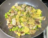 毛豆鯛魚炒蛋的食譜步驟4照片