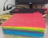 Foto langkah ke 5 dari resep Rainbow cake.