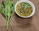 A picture of step 7 of Sindhi Sai Bhaji (Dal Palak).