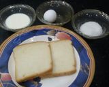 A picture of step 1 of French toast.