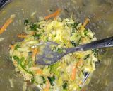 Foto langkah ke 4 dari resep Korean Vegetable pancake (yachaejeon) dengan tepung oatmeal.