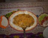 A picture of step 8 of Nawabi biryani.