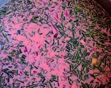 A picture of step 6 of Cold purple soup.