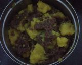 A picture of step 5 of Chocolate pineapple bread pudding.