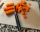 Foto del paso 4 de la receta: Brócoli con patatas y zanahorias al vapor