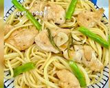 蒜香牛油雞胸意粉 Chicken breast pasta in garlic and butter sauce的食譜步驟3照片