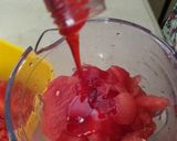 A picture of step 2 of Watermelon healthy juice.