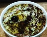 A picture of step 5 of Lauki ka raita.