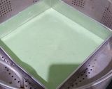 Foto langkah ke 7 dari resep Bolu Chiffon Pandan Kukus Isi Selai Nanas😋.
