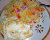 A picture of step 7 of Noodles with fried egg.