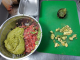 Conos de guacamole