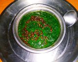 मूली के पत्ते की चटनी(Mooli ke Patte ki chutney recipe in hindi) रेसिपी चरण 3 फोटो