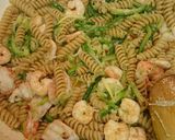 Foto do passo 6 de Fusilli com camarão e abobrinha