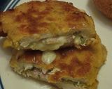 Foto del paso 4 de la receta: Milanesas de Pollo Rellenas de muzzarella y panceta