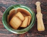 Foto del paso 1 de la receta: Tarta de yogur, queso y arándanos