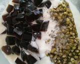 Es Cincau Kacang Ijo Kacang Merah Kelapa Muda langkah memasak 3 foto