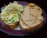 A picture of step 2 of A healthy Sandwich.
