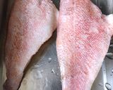 A picture of step 1 of Baked Red Snapper.