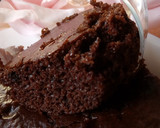 A picture of step 3 of Glass scooped Brownie(eggless)#recipemarathon#lovedish.