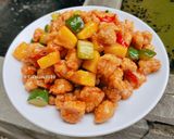 Foto langkah ke 6 dari resep Ayam Kuluyuk Asam Manis.