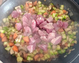 Foto del paso 4 de la receta: Arroz meloso con verduras y magro