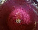 A picture of step 10 of Beetroot Hummus Breakfast Toast.