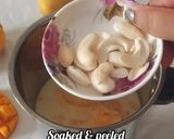 A picture of step 1 of Mango Milkshake Recipe | Thick Mug Shake With Ice Cream.