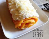 Foto langkah ke 9 dari resep Cheese Crepe Roll.