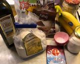 Csokis-banános muffin (cukormentes) recept fázis 1 fotója