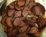 A picture of step 7 of Sweet and Spicy Sausage.