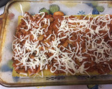 A picture of step 4 of Easy Poor mans Lasagna.