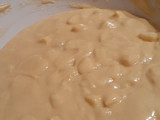 Queque de yogurt con pera y manzana