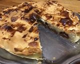 Une image de l'étape 14 de Tourte aux prunes d'ente et noix.