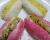 A picture of step 9 of Fruits Kiwi banana chamcham.