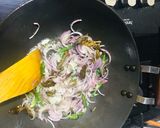 A picture of step 3 of Instant Fried mini idli.