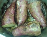 A picture of step 4 of Sweet potato chat.