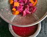 A picture of step 4 of Beetroot Carrot Kasundi Flavor Kanji - Tangy Probiotic Gut Health Fermented Drink.