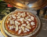 Foto del passaggio 3 della ricetta Pizza alla diavola di pane raffermo con il fornetto ariete