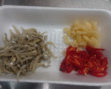 樹子小魚干炒冀豆(簡單料理)的食譜步驟2照片
