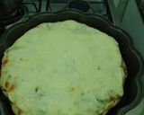Foto del paso 10 de la receta: Figaza rellena de salchichas y huevo con mozzarella