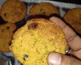 A picture of step 11 of Honey oatmeal choco cookies.