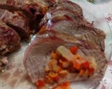 Foto del paso 6 de la receta: Carne rellena con papas al horno