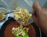 Foto langkah ke 3 dari resep Spaghetti Saus Bolognese Telur Orak-Arik.