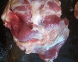 Foto del paso 1 de la receta: Tortuguita de cerdo rellena