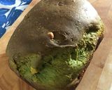 Foto del paso 7 de la receta: Pan de té Matcha con nueces y pasas (en panificadora)
